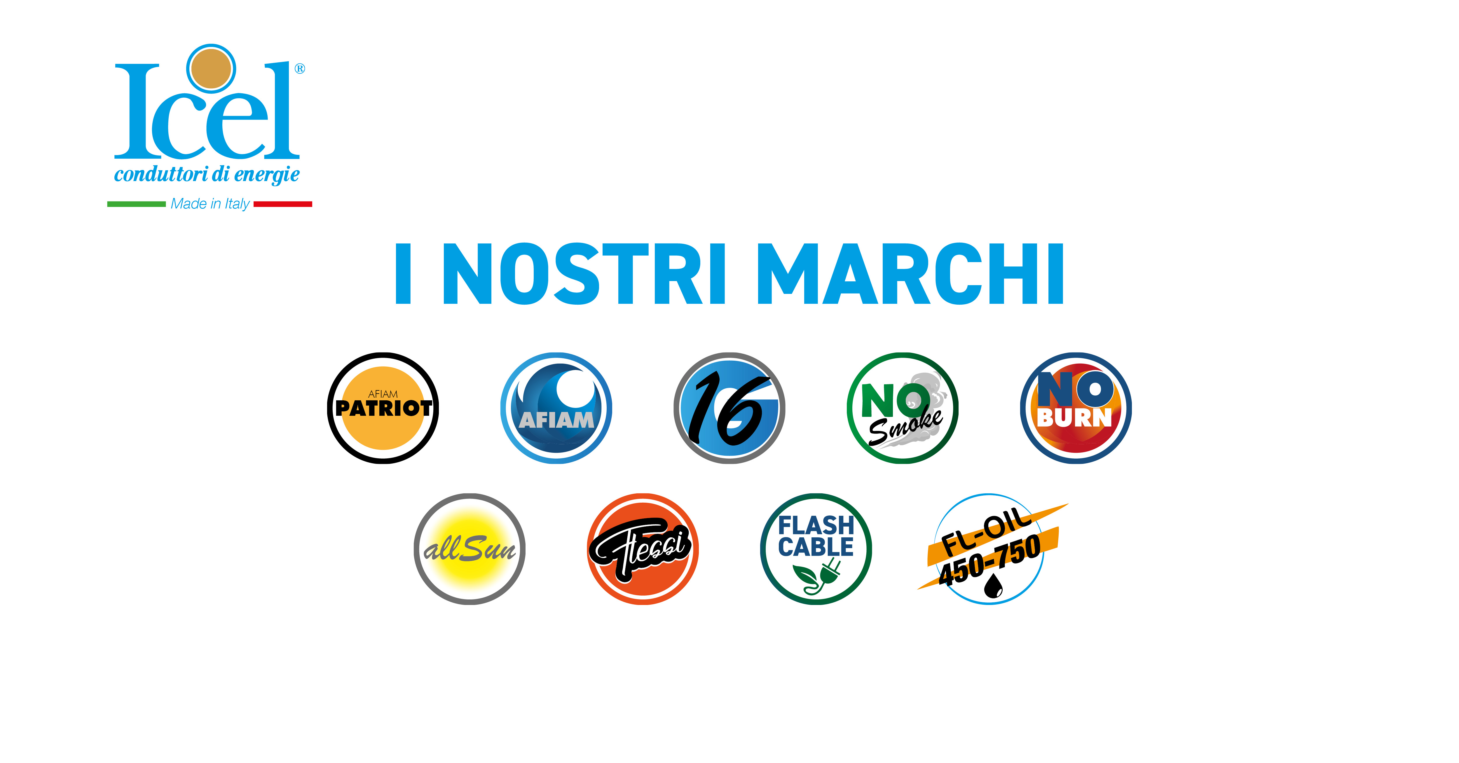 I NOSTRI NUOVI MARCHI DI PRODOTTO 