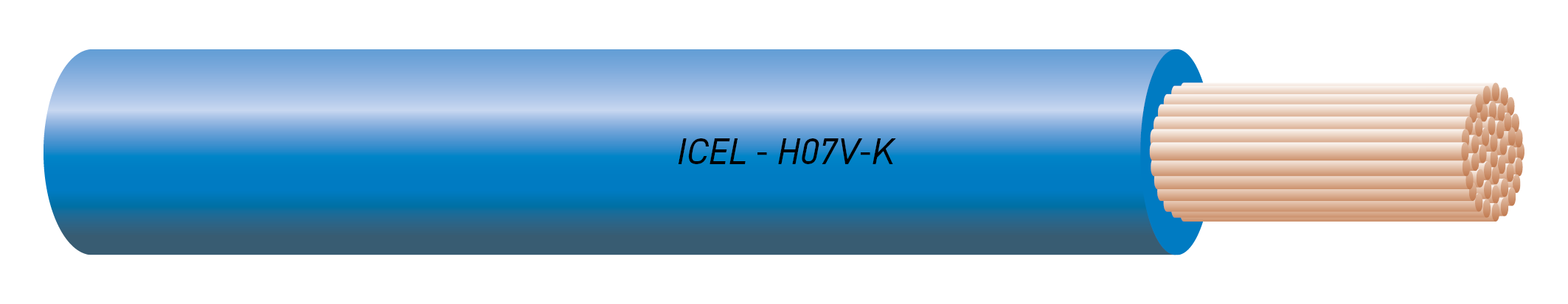 Cavo unipolare H07V-K 2,5 mm (CYA)