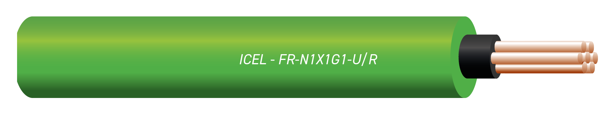 Cable Euroclasse Cca-s1,d1,a1 FR-N1 X1G1 AFU 1000 Plus 3G10mm2