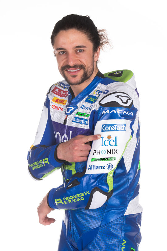 ICEL Sponsor Tecnico  del Team Indonesian E-Racing Gresini Moto E 